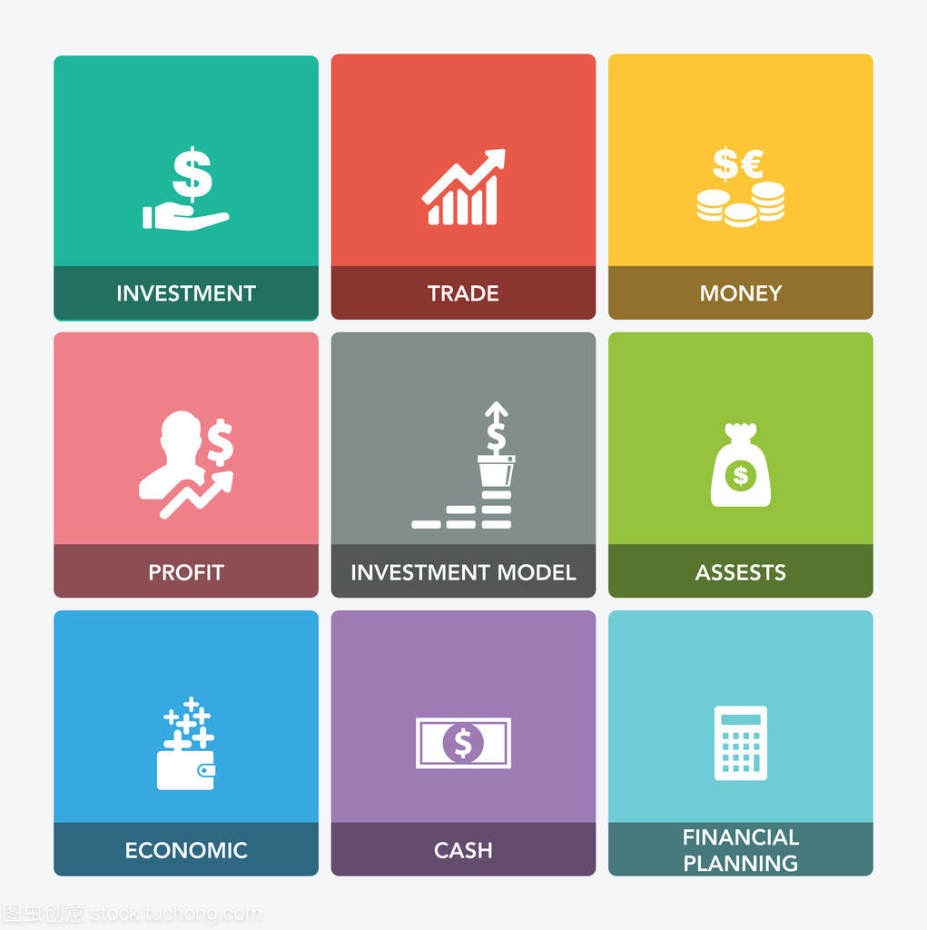 財富管理圖標(biāo)集在投資管理中的應(yīng)用與意義